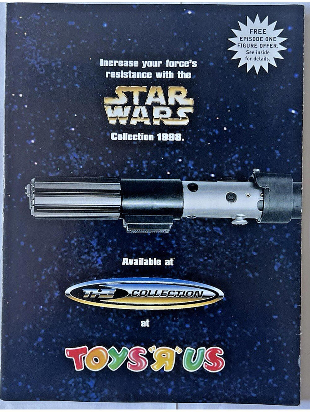 VTG 1998 STAR WARS / TOYS'R'US Limited Edition Collectors' Checklist Booklet